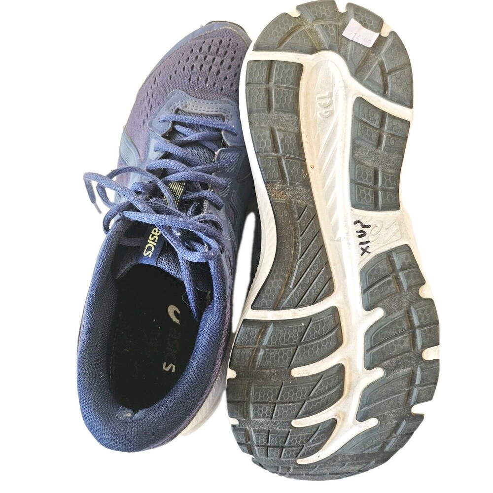 ASICS Men's Navy Blue Running Shoes Size 11 XW Extra Wide - Picture 6 of 6